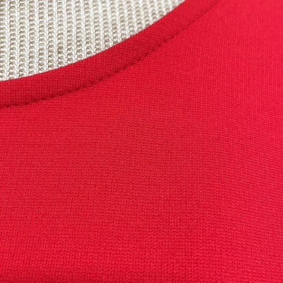 Philosophy Republic Clothing Tunic Pleated Blouse Red Size Small S - Picture 10 of 17